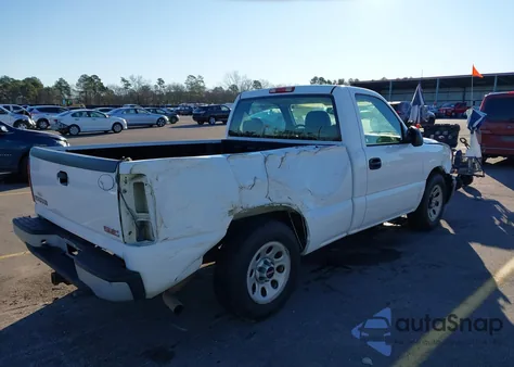 2006 GMC Sierra 1500 Work Truck из США, поврежденный, VIN 1GTEC14V66Z122133